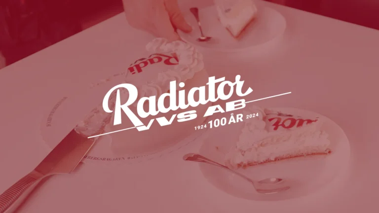 Radiator VVS 100 år ➔
